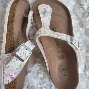 New  Gizeh Vegan Birko-Floral Birkenstock